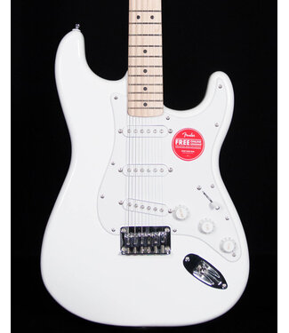 Squier Squier Sonic Stratocaster HT, Maple FB, Arctic White