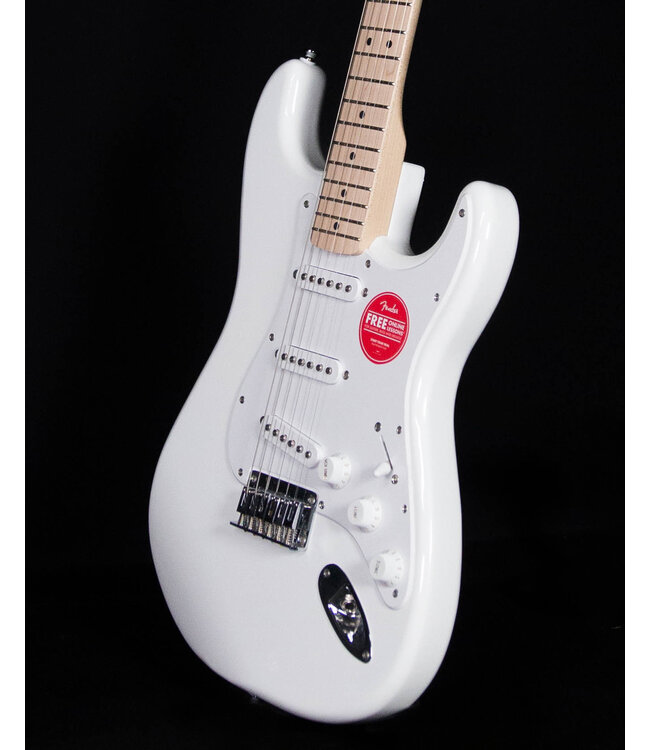 Squier Sonic Stratocaster HT, Maple FB, Arctic White