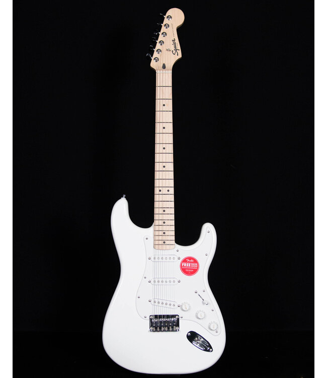 Squier Sonic Stratocaster HT, Maple FB, Arctic White