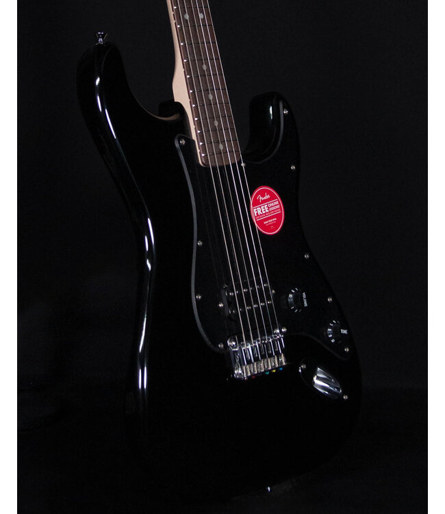Squier Sonic Stratocaster HT H, Laurel FB, Black