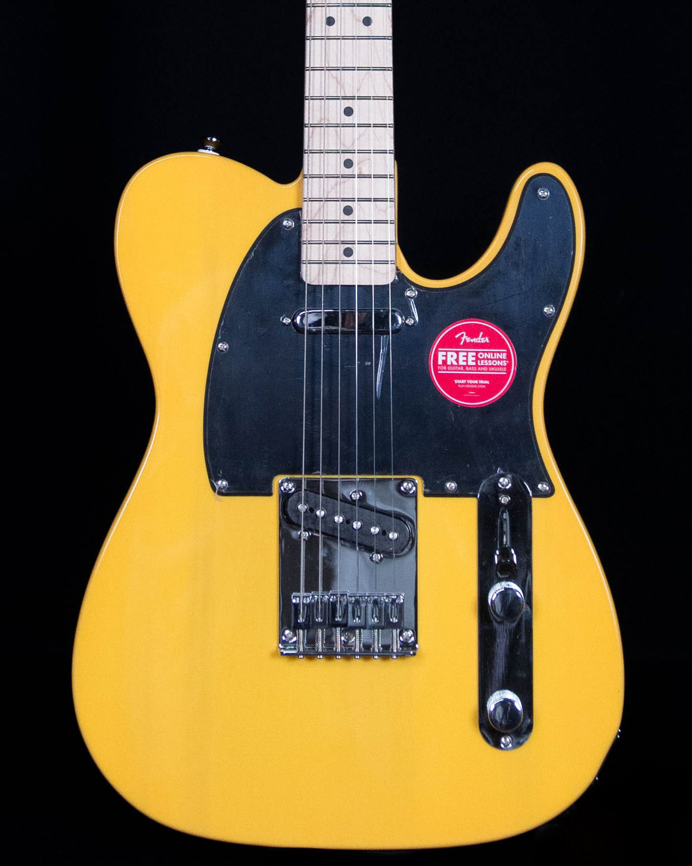 Squier Sonic Telecaster, Maple FB, Butterscotch Blonde - Sims Music