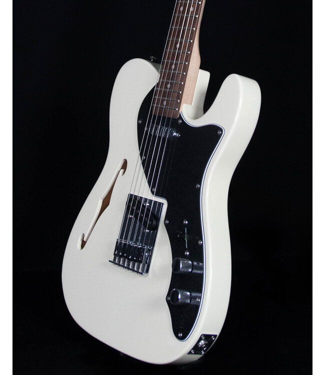 Squier Affinity Telecaster Thinline, Laurel FB, Olympic White