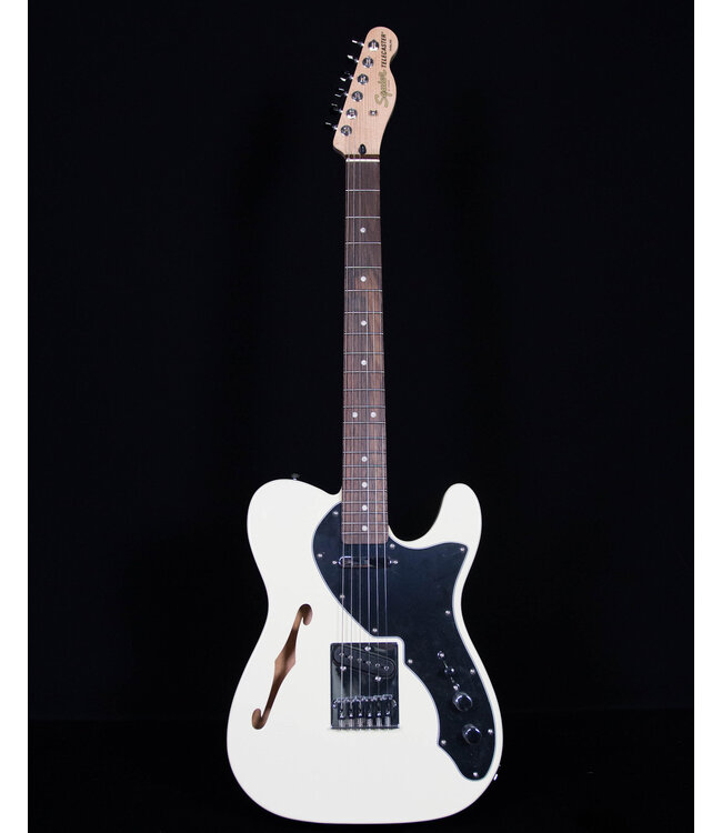 Squier Affinity Telecaster Thinline, Laurel FB, Olympic White