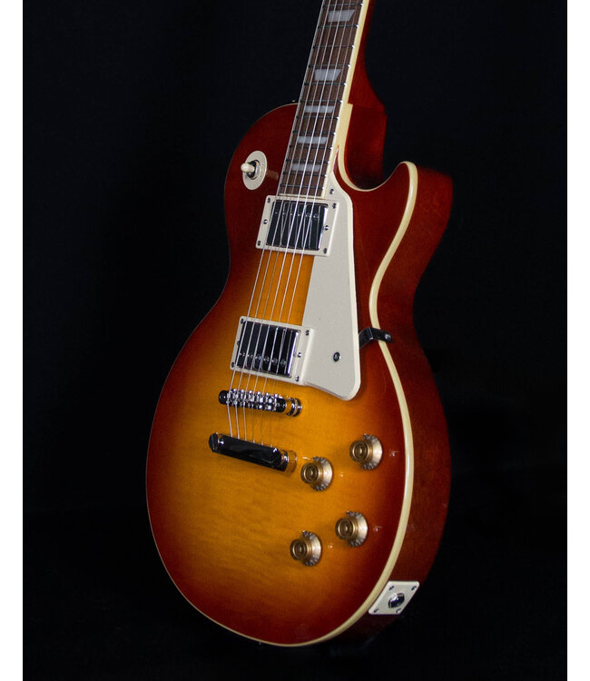 Epiphone Les Paul Standard 50s Figured Top, Washed Cherry Sunburst (Premium Gig Bag Included)