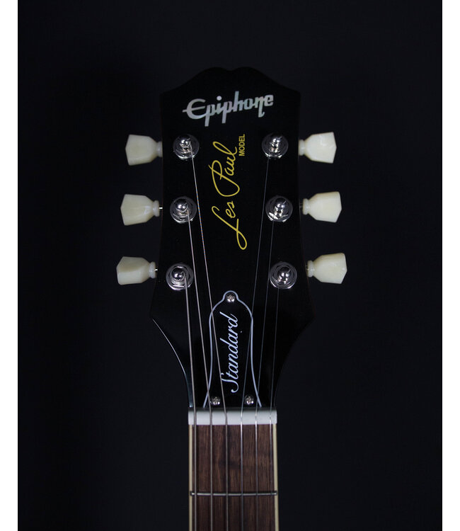 Epiphone Les Paul Standard 50s Figured Top, Washed Cherry Sunburst (Premium Gig Bag Included)