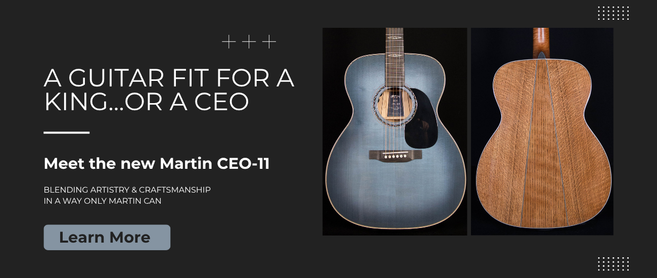 A guitar built for a king...or a CEO