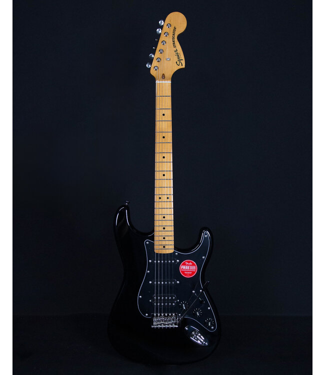 Squier Classic Vibe '70s Stratocaster HSS, Maple FB, Black