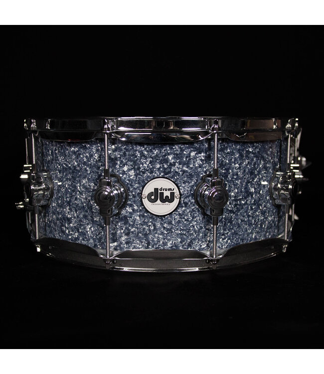 DW 14" x 6" Design Series Snare Drum, Blue Granite