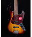 Squier Classic Vibe '60s Jazz Bass Fretless, Laurel FB, 3-Color Sunburst