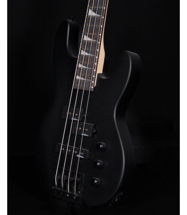 Jackson JS Series Concert Bass Minion JS1X, Amaranth FB, Satin Black