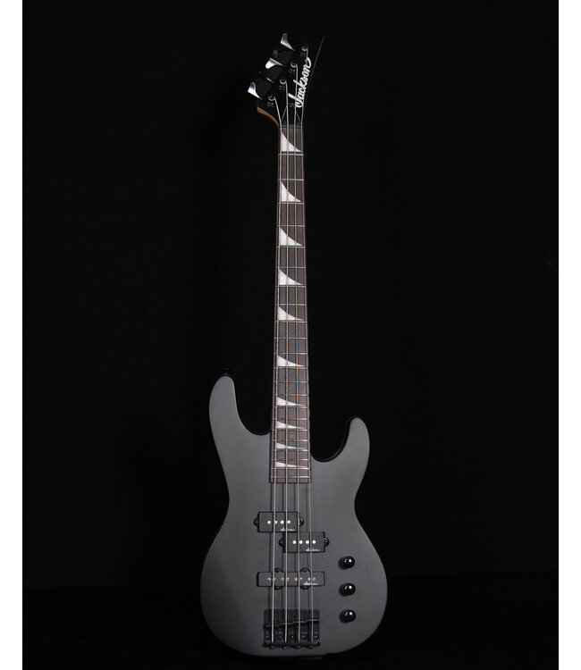 Jackson JS Series Concert Bass Minion JS1X, Amaranth FB, Satin Black