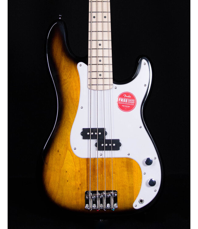 Squier Sonic Precision Bass, Maple FB, 2-Color Sunburst