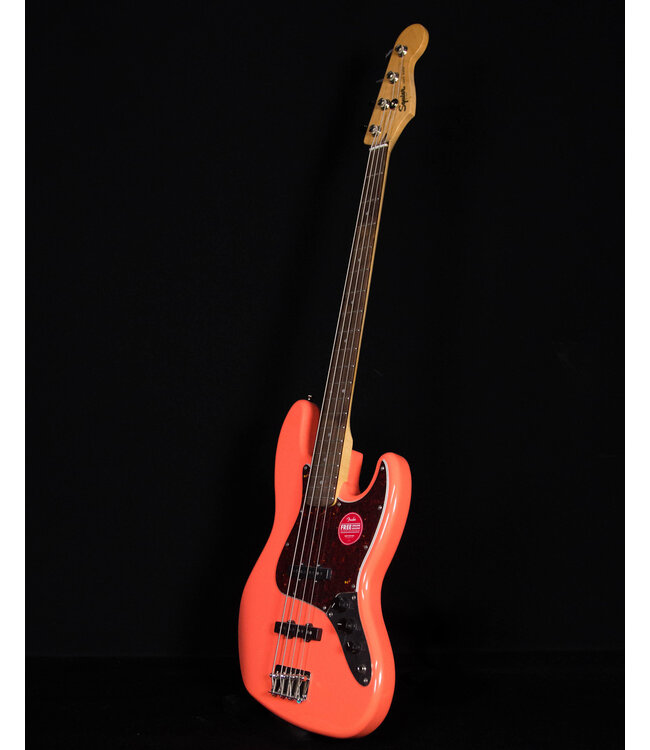 Squier Classic Vibe 60s Jazz Bass, Laurel FB, Tahitian Coral