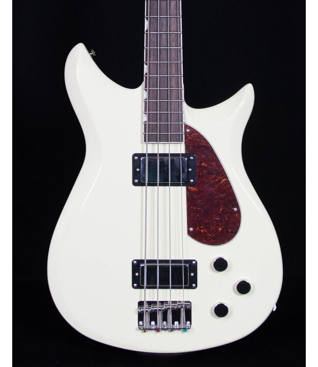 Gretsch Electromatic CVT 4-String Bass Double-Cut, Laurel FB, Vintage White