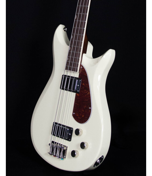 Gretsch Electromatic CVT 4-String Bass Double-Cut, Laurel FB, Vintage White