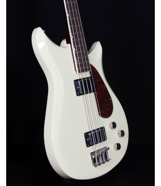 Gretsch Electromatic CVT 4-String Bass Double-Cut, Laurel FB, Vintage White