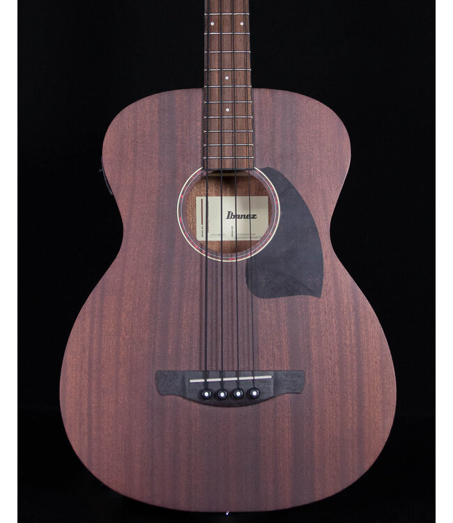 Ibanez PCBE12 Acoustic/Electric Bass, Open Pore Mahogany