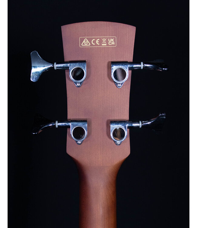 Ibanez PCBE12 Acoustic/Electric Bass, Open Pore Mahogany