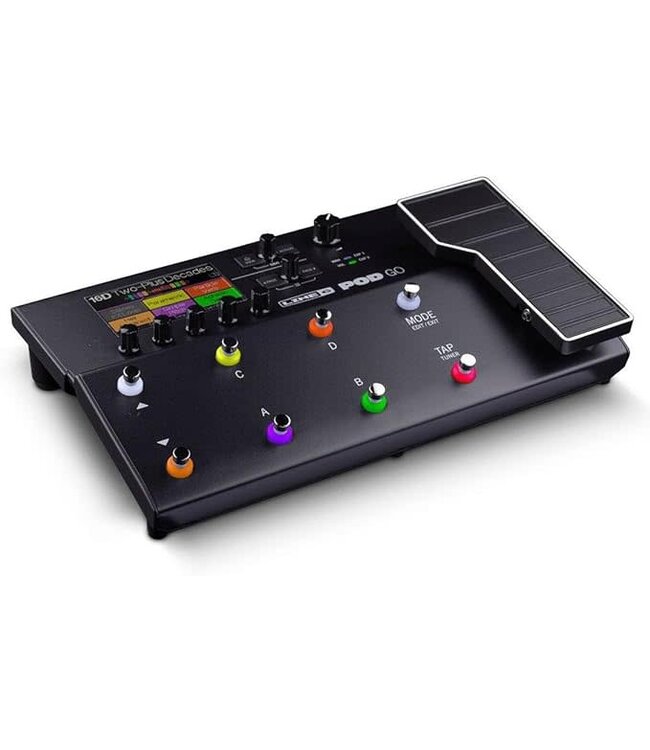 Line 6 POD Go Guitar Multi-Effects Processor, Black