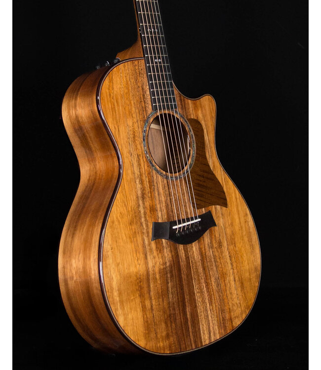 Taylor 724ce Grand Autditorium Acoustic Electric Guitar, Solid Koa