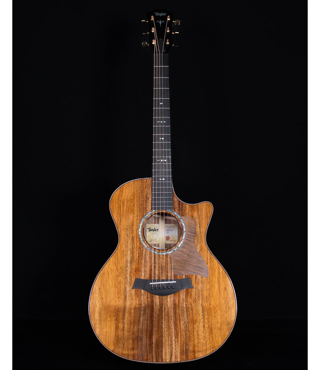 Taylor 724ce Grand Autditorium Acoustic Electric Guitar, Solid Koa