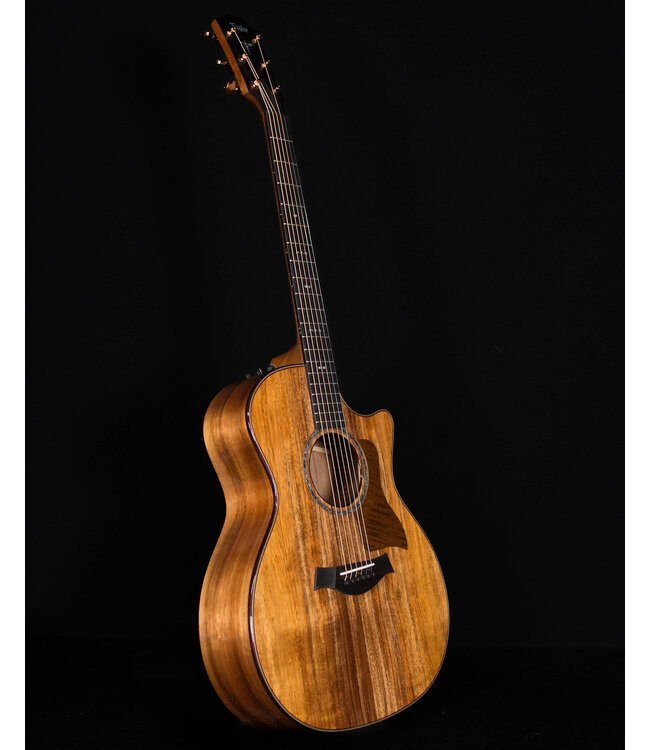 Taylor 724ce Grand Autditorium Acoustic Electric Guitar, Solid Koa