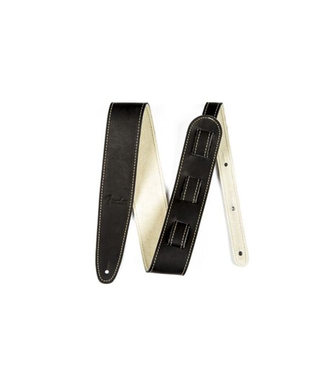 Fender® Ball Glove Leather Strap,  Black