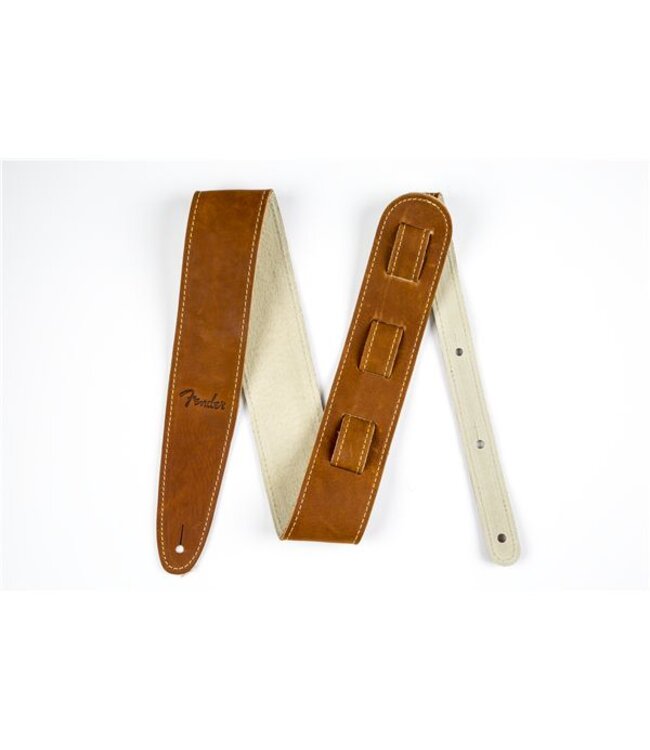 Fender Ball Glove Leather Strap, Brown