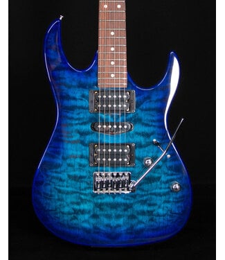 Ibanez Ibanez GRX70QA, Transparent Blue Burst