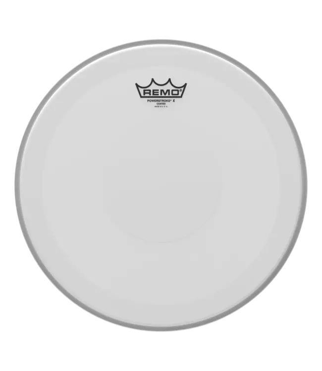 Remo 13" Powerstroke P3 X Coated Drumhead, Coated Top Clear Dot