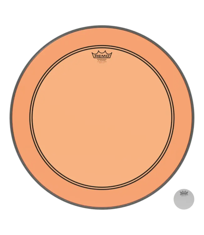 Remo 22" Powerstroke P3 Colortone Kick Head, Orange