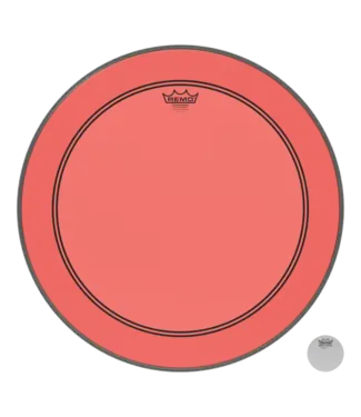 Remo Remo 22" Powerstroke P3 Colortone Kick Head, Red