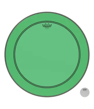 Remo Remo 22" Powerstroke P3 Colortone Kick Head, Green