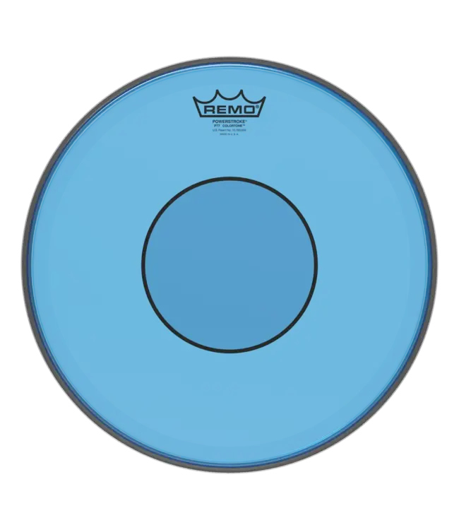Remo 14" Powerstroke 77 Colortone Batter Head, Blue