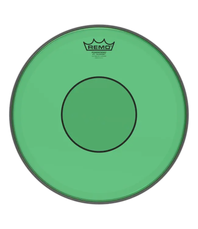 Remo 14" Powerstroke 77 Colortone Batter Head, Green