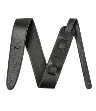 Fender Fender® Artisan Crafted Leather Strap,  2.5" Black