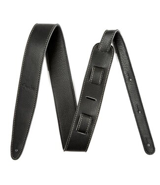 Fender Fender® Artisan Crafted Leather Strap,  2" Black