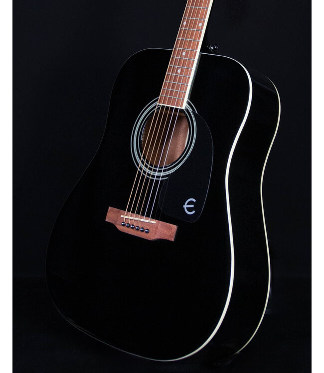 Epiphone DR-100 Acoustic Guitar, Ebony