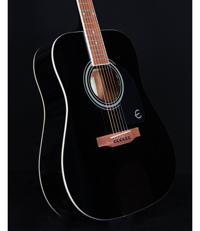Epiphone DR-100 Acoustic Guitar, Ebony