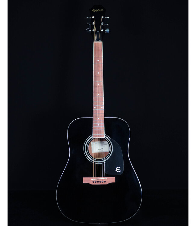 Epiphone DR-100 Acoustic Guitar, Ebony
