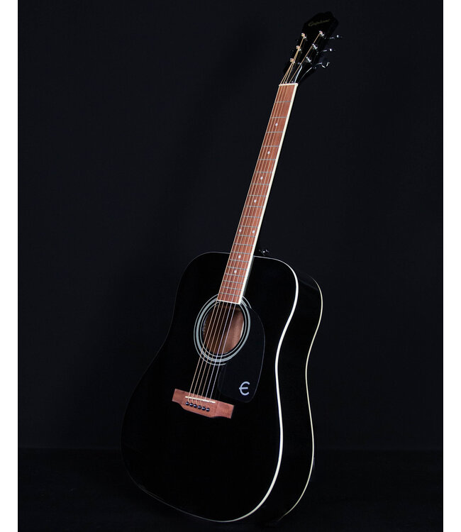 Epiphone DR-100 Acoustic Guitar, Ebony