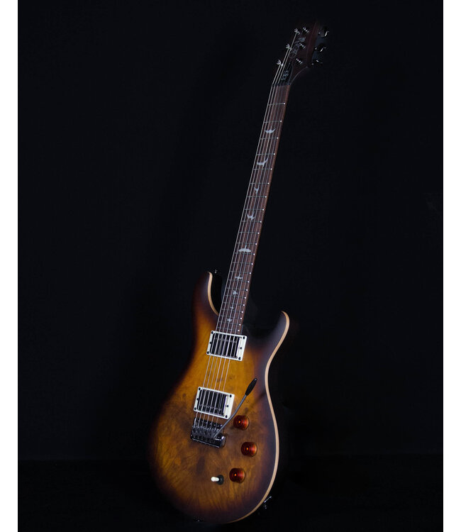 PRS SE Limited "Exotic” DGT Laurel Burl, McCarty Tobacco Burst