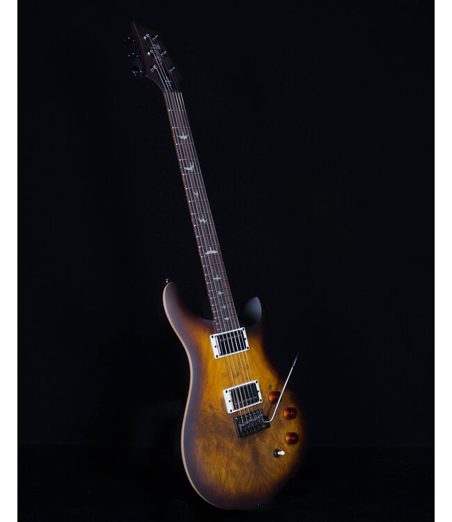 PRS SE Limited "Exotic” DGT Laurel Burl, McCarty Tobacco Burst