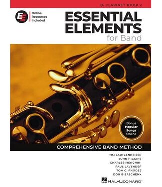 Hal Leonard Essential Elements for Band – Bb Clarinet Book 2 with Online Resources
