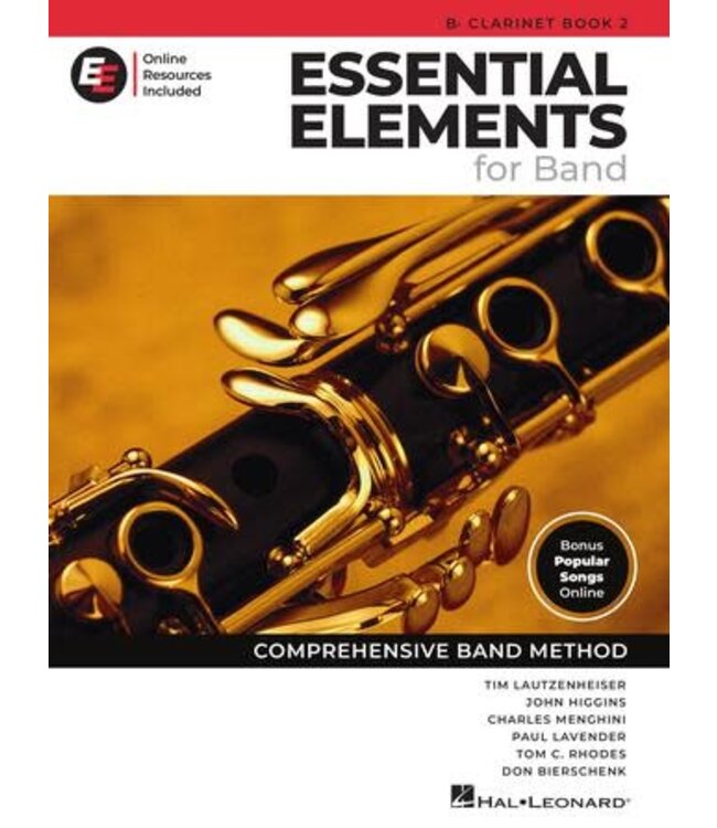 Essential Elements for Band – Bb Clarinet Book 2 with Online Resources