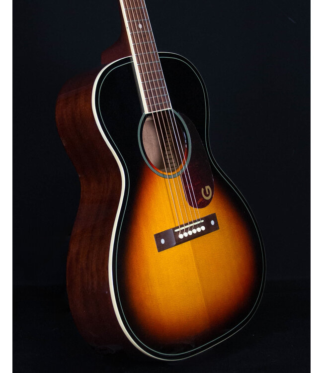 Jim Dandy Concert LTD, Solid Top, Walnut FB, Heritage Burst