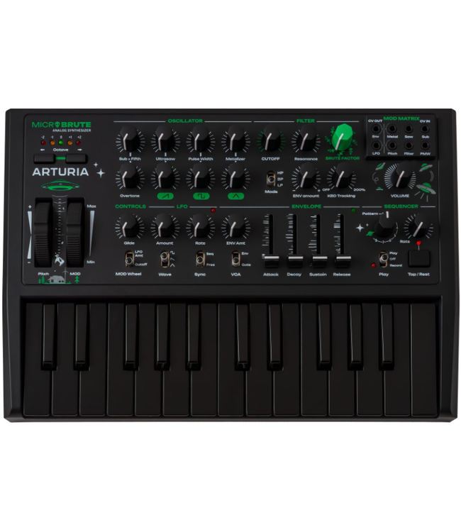 Arturia MicroBrute UFO Edition Midi Controller