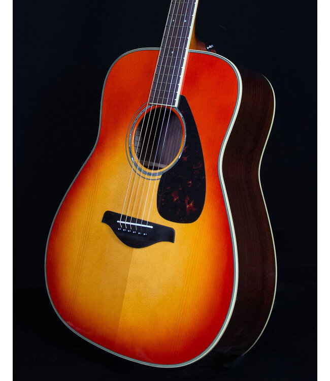 Yamaha FG830 Folk Acoustic Guitar, Autumn Burst