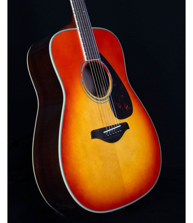 Yamaha FG830 Folk Acoustic Guitar, Autumn Burst
