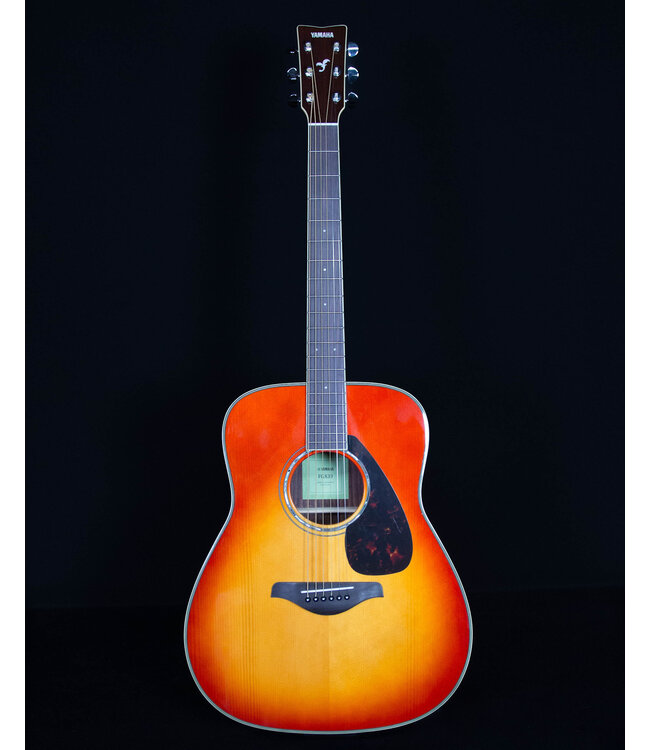 Yamaha FG830 Folk Acoustic Guitar, Autumn Burst